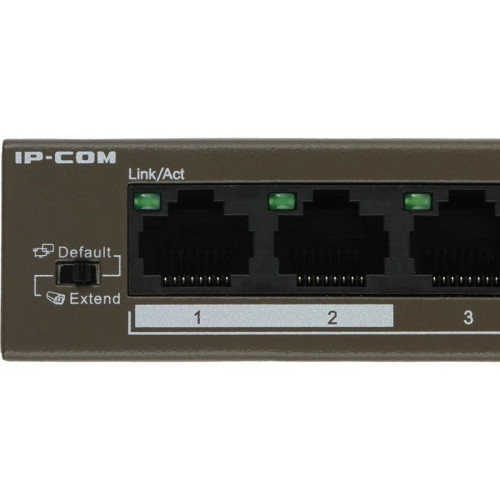 Коммутатор IP-Com F1110P-8-63W (L2) 10x100Мбит/с 8PoE 58W неуправляемый