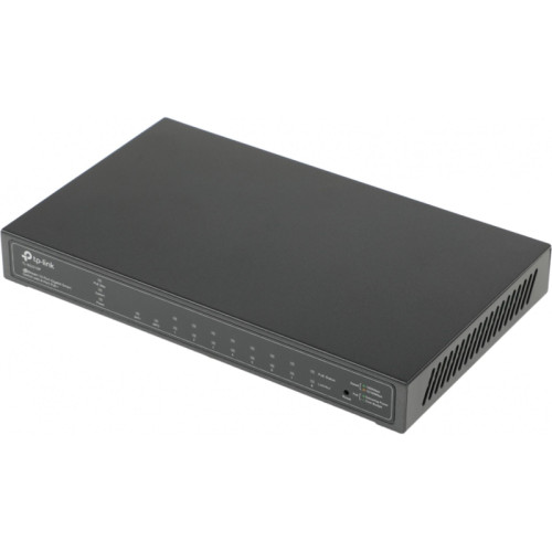Коммутатор/ 8-port gigabit Smart PoE+ Switch with 2 SFP uplink ports,desktop mount, 8 802.3af/at compliant PoE+ ports, 2 SFP uplink ports, 58W PoE budget, L2 switch features
