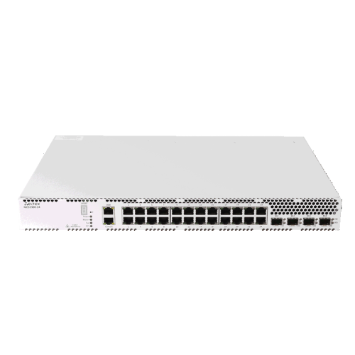Ethernet-коммутатор MES3300-24, 1 порт 10/100/1000BASE-T (OOB), 24 порта 10/100/1000BASE-T, 4 порта 10GBASE-R (SFP+)/1000BASE-X (SFP), L3