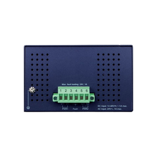 коммутатор/ PLANET IGS-1600T IP30 Industrial 16-Port 10/100/1000T Gigabit Ethernet Switch (-40~75 degrees C, dual 12~48V DC/24V AC),UL certified