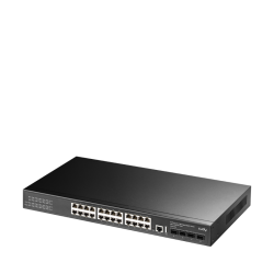 Коммутатор/ 24-Port Layer 3 Managed Gigabit Switch with 4 10G SFP Slots