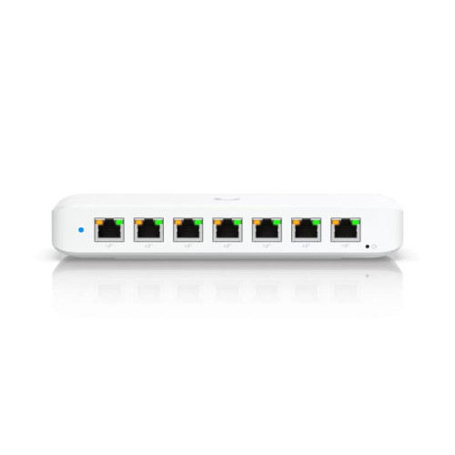Коммутатор Ubiquiti UniFi Switch Ultra 60W PoE-коммутатор, 8х 1G RJ45, раздача 52 Вт