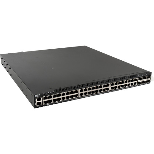 Коммутатор/ DXS-3610-54T/*SI Managed L3 Stackable Switch 48x10GBase-T, 6x100GBase-X QSFP28, CLI, 1000Base-T Management, RJ45 Console, micro-USB, Standard Image F/W