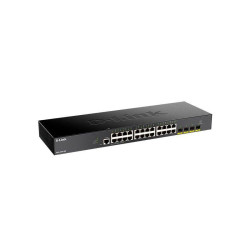 Коммутатор/ DGS-1250-28X Smart L2 Switch 24x1000Base-T, 4х10GBase-X SFP+, CLI, RJ45 Console