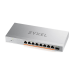 Мультигигабитный PoE++ коммутатор Zyxel XMG-108HP, 8xRJ-45: 1/2.5G PoE++, 1xSFP+, настольный, бесшумный, бюджет PoE 100 Вт Мультигигабитный PoE++ коммутатор Zyxel XMG-108HP, 8xRJ-45: 1/2.5G PoE++, 1xSFP+, настольный, бесшумный, бюджет PoE 100 Вт