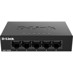 Коммутатор/ Unmanaged Switch 5x1000Base-T, metal case