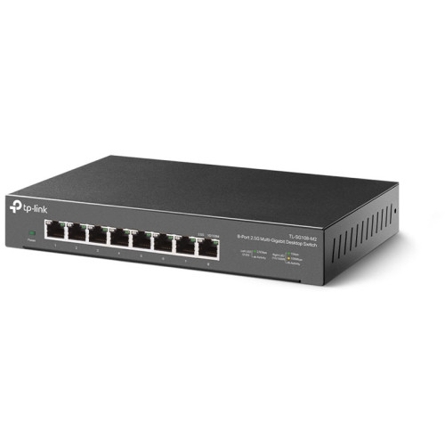 Коммутатор/ 8-port Desktop 2.5G Unmanaged switch, 8 100/1G/2.5G RJ-45 ports, Fanless design