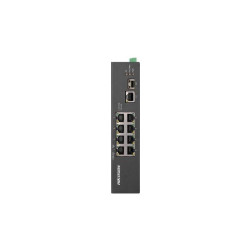 Коммутатор Hikvision DS-3T0310HP-E/HS 8x100Мбит/с 1x1Гбит/с 1SFP 6PoE+ 2PoE++ 110W неуправляемый