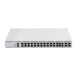 Ethernet-коммутатор MES3324F, 20 портов 1000Base-X(SFP), 4 комбинированных порта 10/100/1000Base-T/1000Base-X(SFP), 4 порта 10GBase-R (SFP+), L3, 2 слота для модулей питания