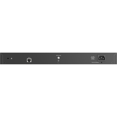 Сетевой коммутатор/ Smart L2 Surveillance Switch 24х1000Base-T PoE (8 PoE ports 802.3bt 90W), 4xCombo 1000Base-T PoE/SFP, PoE Budget 518W, Long-range PoE up to 250m