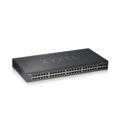 Коммутатор/ ZYXEL GS1920-48v2 Hybrid Smart switch ZYXEL Nebula Flex, 44xGE, 4xCombo (SFP/RJ-45), 2xSFP, Standalone / cloud management