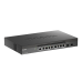Управляемый коммутатор/ Управляемый L2+ коммутатор, 8x10GBase-T, 2x10GBase-X SFP+, CLI, Web-интерфейс, SNMP, консольный порт RJ-45 Управляемый коммутатор/ Управляемый L2+ коммутатор, 8x10GBase-T, 2x10GBase-X SFP+, CLI, Web-интерфейс, SNMP, консольный порт RJ-45
