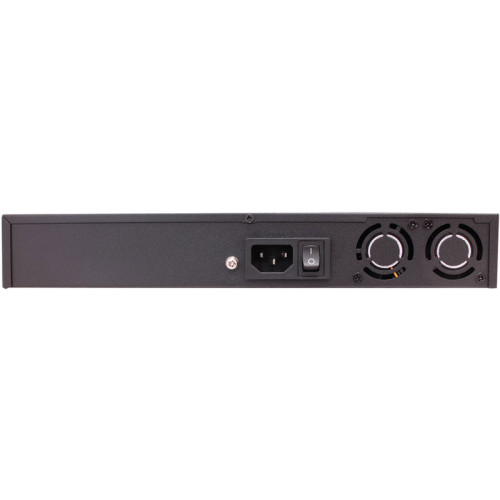 OSNOVO PoE коммутатор FE, 16 *10/100 Base-T с PoE, 2 x GE Uplink (RJ45), 1 x GE SFP Uplink, мощность PoE на порт до 30W, суммарно PoE до 292W