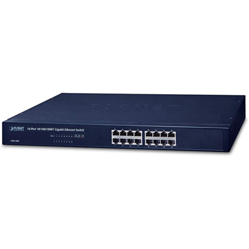 коммутатор/ PLANET 16-Port 10/100/1000Mbps Gigabit Ethernet Switch