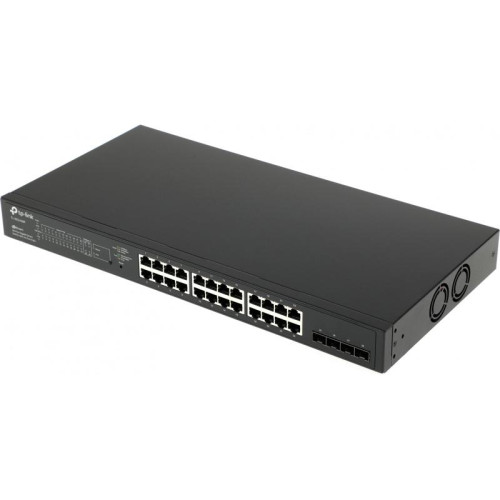 Коммутатор TP-Link SG2428P (L2+) 24x1Гбит/с 4SFP 24PoE+ 250W управляемый