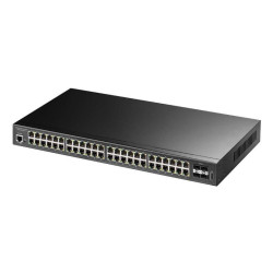 Коммутатор/ 48-Port Layer 2 Managed Gigabit PoE++ Switch with 4 10G SFP ports 720W