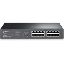 Коммутатор TP-Link TL-SG1016PE (L2) 16x1Гбит/с 8PoE+ 110W управляемый
