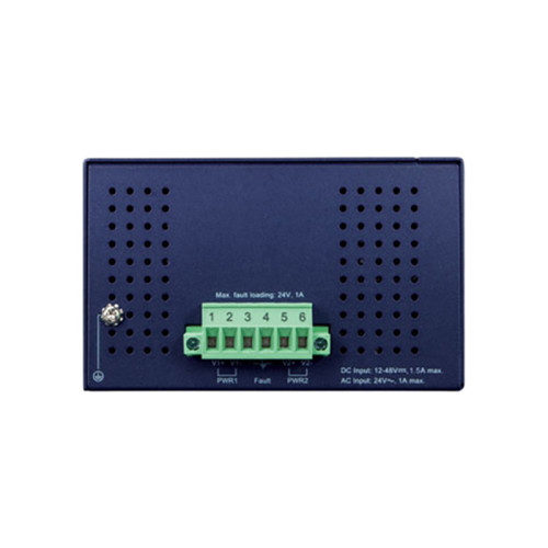 коммутатор/ PLANET IGS-1820TF IP30 Industrial 16-Port 10/100/1000T + 2-Port 1000X SFP Gigabit Ethernet Switch (-40~75 degrees C, dual 12~48V DC/24V AC)