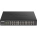 Коммутатор/ DGS-1100-24PV2 EasySmart L2 Switch 24х1000Base-T (12х1000Base-T PoE), PoE Budget 100W