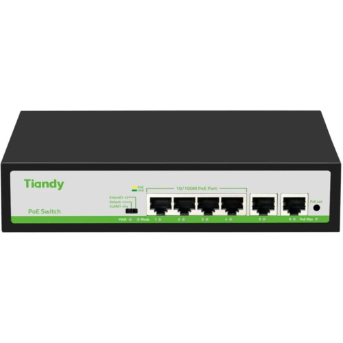 Коммутатор Tiandy TC-P3S06 F/0420/AT/55