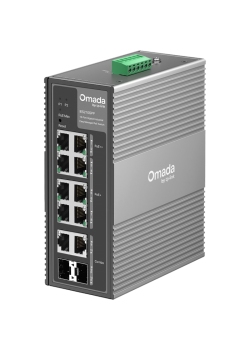 Коммутатор/ Omada 10-Port Gigabit Industrial Easy Managed Switch with 6-Port PoE+ and 2-Port PoE++