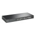 Коммутатор/ JetStream 24-port 10/100Mbps + 4-port Gigabit L2 Smart Switch with 24-port PoE+, PoE budget up to 250W, support PoE power management, with abundant L2 features,1U rack mountable, full managed via web UI/CLI/SSH/Telnet/SNMP