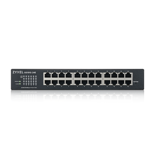 Коммутатор/ Zyxel NebulaFlex GS1915-24E Hybrid Smart L2 Switch, rack 19 Коммутатор/ Zyxel NebulaFlex GS1915-24E Hybrid Smart L2 Switch, rack 19