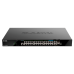 Коммутатор/ DGS-1520-28MP Managed L3 Stackable Switch 20x1000Base-T PoE, 4x2.5GBase-T PoE, 2x10GBase-T, 2x10GBase-X SFP+, PoE Budget 370W (740W with DPS-700), CLI, RJ45 Console, RPS