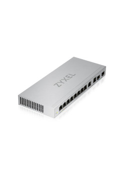 Коммутатор/ Switch Zyxel XGS1010-12, 8xGE, 2x1/2.5GE, 2xSFP+, desktop, silent