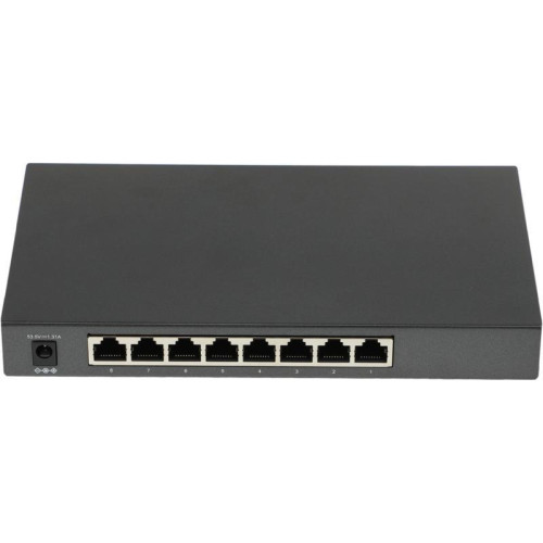 Коммутатор TP-Link JetStream SG2008P (L2) 8x1Гбит/с 4PoE+ 62W управляемый