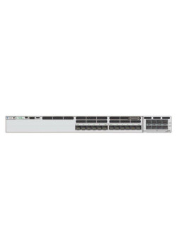 Коммутатор CISCO Catalyst 9300 12 port 25G/10G/1G SFP28 with modular uplinks, PS 1x715W, HSEC license active, DNA Network Advantage, C9300X-12Y-A