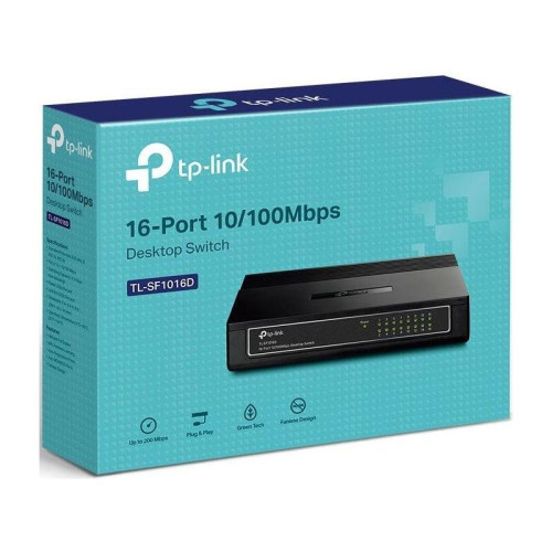 Коммутатор/ 16-Port 10/100Mbps Desktop Switch
