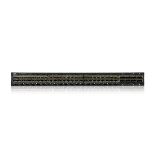 Коммутатор/ ZYXEL L3 Core Fiber Switch Zyxel NebulaFlex Pro CX4800-56F, 48xSFP28: 10/25G , 8xQSFP28: 100G, rack 19