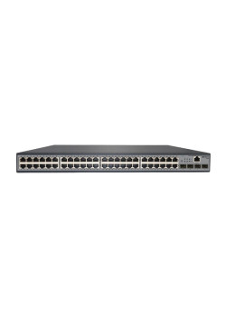Коммутатор/ Управляемый L2 коммутатор, 48x1000Base-T, 4x1000Base-X SFP, консольный порт RJ-45, комплект для установки в 19