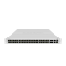 Коммутатор/ CRS354-48P-4S+2Q+RM Cloud Router Switch with 48 Gigabit ports PoE, 1x 10/100 Ethernet, 48x 10/100/1000 Ethernet, 4х SFP+ (10G), 2х QSFP+ (40G), 64 MB RAM, 750W PSU, RouterOS L5