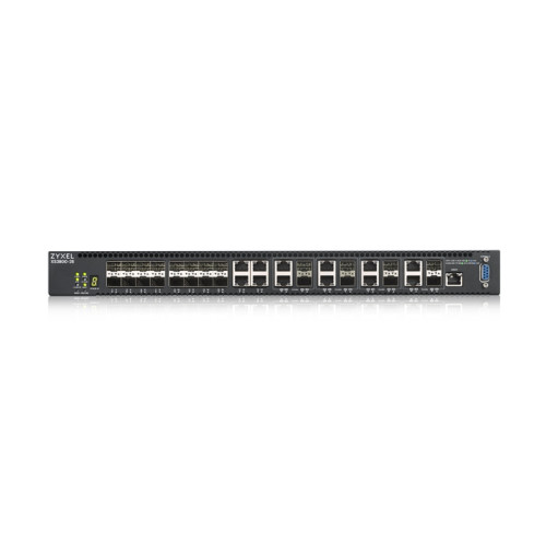 Коммутатор/ ZYXEL XS3800-28 L2+ switch , 4xRJ-45: 1 / 2.5 / 5 / 10G, 8xCombo (SFP: 1 / 10G, RJ-45: 1 / 2.5 / 5 / 10G), 16xSFP +