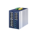 коммутатор/ PLANET IGS-4215-24T4X Industrial L2+ 24-Port 10/100/1000T + 4-Port 10G SFP+ Managed Ethernet Switch
