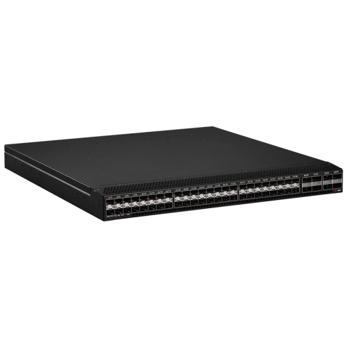 Коммутатор/ Управляемый коммутатор, 8 портов 100GbE QSFP28, 48 портов 25GbE SFP28, 1 порт USB, консольный порт, порт управления MGMT, 2 сменных блока питания