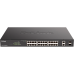 Коммутатор/ EasySmart L2 Switch 24х1000Base-T PoE, 2xCombo 1000Base-T/SFP, PoE Budget 525W, 4 PoE ports 802.3bt (90W) Коммутатор/ EasySmart L2 Switch 24х1000Base-T PoE, 2xCombo 1000Base-T/SFP, PoE Budget 525W, 4 PoE ports 802.3bt (90W)