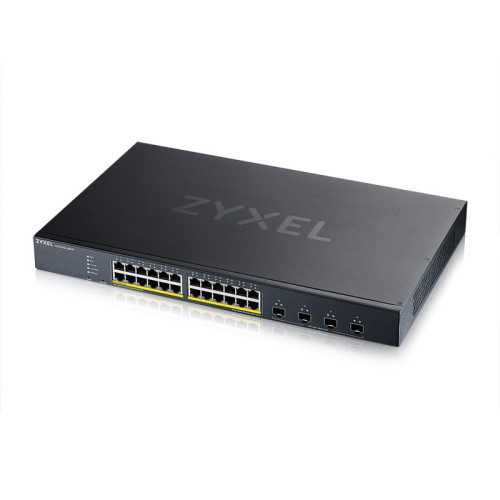 Коммутатор/ XGS1935-28, 28 Port Smart Managed Switch, 24x Gigabit Copper and 4x 10G SFP+, hybrid mode, standalone or NebulaFlex Cloud