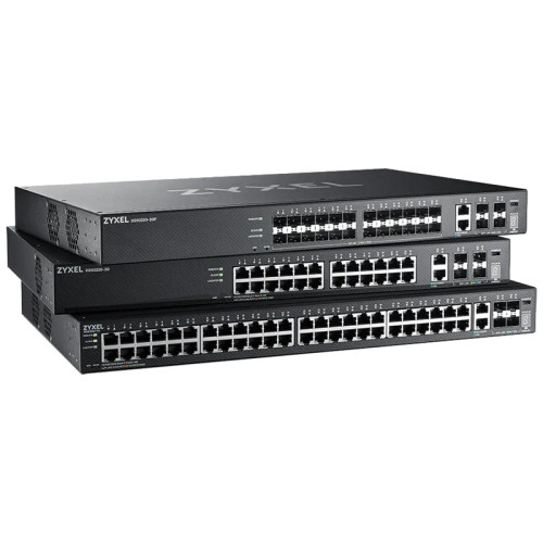 Коммутатор/ Zyxel XGS2220-30 L3 Access switch , rack 19