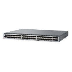 Коммутатор Brocade G620 64-port FC Switch, 48-port licensed, incl 48x 32Gb SWL SFP transceivers, Enterprise Bundle Lic, FOS Notupgradable, 2x PS 250W, Port Side Exhaust Air Flow, Rail Kit