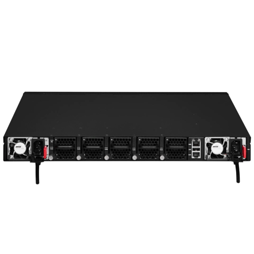 Коммутатор/ Управляемый коммутатор, 8 портов 100GbE QSFP28, 48 портов 25GbE SFP28, 1 порт USB, консольный порт, порт управления MGMT, 2 сменных блока питания