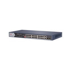 Коммутатор Hikvision DS-3T0506HP-E/HS 4x1Гбит/с 2SFP 3PoE+ 1PoE++ 60W неуправляемый