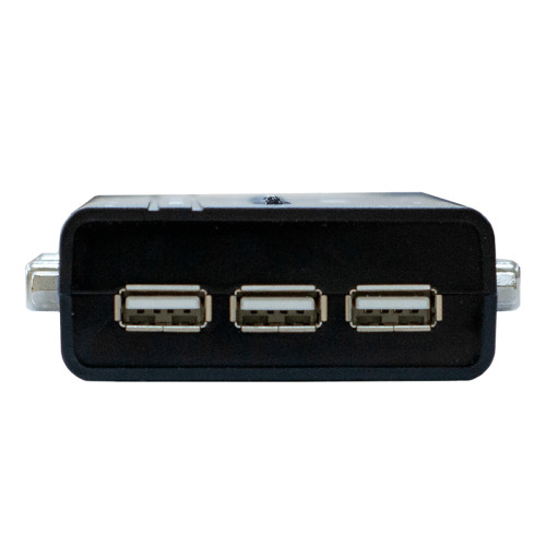 Коммутатор/ DKVM-4U 4-port KVM Switch, VGA+USB ports