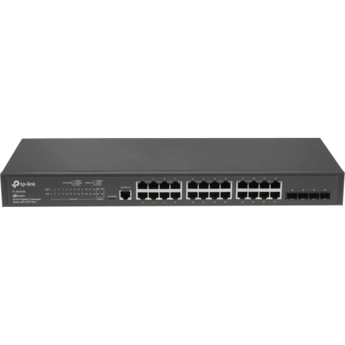 Коммутатор/ JetStream™ 24-port Gigabit L2/L2+ Managed Switch with 4 SFP slots, support SDN controller, abundant L2/L2+ features, 1U rack mountable