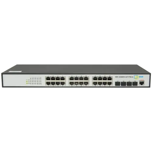 Коммутатор/ Управляемый POE коммутатор уровня 2 SNR-S2985G-24T-POE-E