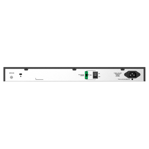 Коммутатор/ DGS-3000-28L/B Managed L2 Switch 24x1000Base-T, 4x1000Base-X SFP, Surge 6KV, CLI, RJ45 Console, RPS, Dying Gasp Коммутатор/ DGS-3000-28L/B Managed L2 Switch 24x1000Base-T, 4x1000Base-X SFP, Surge 6KV, CLI, RJ45 Console, RPS, Dying Gasp