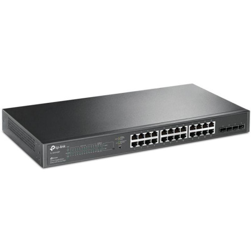 Коммутатор TP-Link SG2428P (L2+) 24x1Гбит/с 4SFP 24PoE+ 250W управляемый