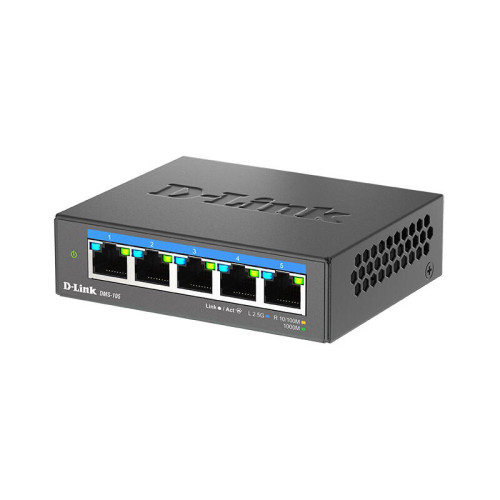 Коммутатор/ Коммутатор, 5x2.5GBase-T, корпус металл